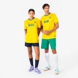 KIPSTA Fanúšikovský futbalový dres Brazília M · záber 1