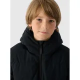 Chlapecká bunda 4F JUNIOR DOWN JACKET-JWAW24TDJAM464-20S-DEEP BLACK · záber 2