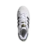 Dámská vycházková obuv ADIDAS ORIGINALS SUPERSTAR BONEGA W-FTWWHT CBLACK GOLDMT · záber 5