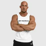 Pánske funkčné tielko Iron Aesthetics Sporty, biele · záber 4