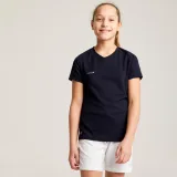 KIPSTA Dievčenský futbalový dres Viralto čierny 5-6 r (113-122 cm) · záber 2