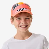 DECATHLON Detská šiltovka Holy na surf oranžová S (53-56 cm) · záber 2