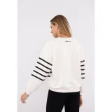 Dámská mikina VOLCANO MUSE-101-CREAM · záber 3