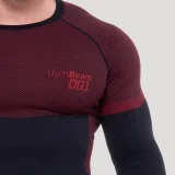 GymBeam OG1 Seamless Longsleeve Black/Red - Veličina: L | Boja: Crna | Težina: 0,3 g | Pakiranje: 70 · záber 2