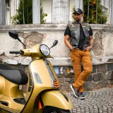 Moto jeansy W-TEC Wallbridge Caramel Farba karamelová, · záber 5