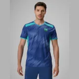 Pánské regular rychleschnoucí fotbalové tričko - denim · záber 1