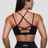 GymBeam FIT Sports Bra Black - Veličina: M | Boja: Crna | Težina: 0,118 g | Pakiranje: 130 · záber 2