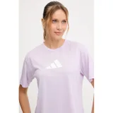 Dámské tréninkové tričko s krátkým rukávem ADIDAS WE BL TEE POWPLU · záber 5