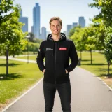 Mikina inSPORTline Signature Farba čierna, · záber 3