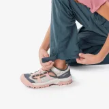 QUECHUA Detské turistické odopínacie nohavice MH500 modré 7-8 r (123-130 cm) · záber 2