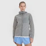 Dámská běžecká bunda Ultralight - šedá · záber 1
