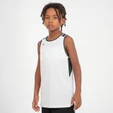 KIPSTA Detské obojstranné basketbalové tielko T500R čierno-biele 4-5 r (103-112 cm) · záber 1