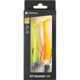 CAPERLAN Mäkká umelá nástraha shad WXM súprava Mogami 120 10/15 g fluo bez · záber 2