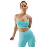 Dámská sportovní tréninková podprsenka 4F SPORT BRA-WSS24USBAF096-33S-BLUE · záber 4