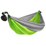 Houpací síť SPOKEY AIR ROCKER Hammock, gray-green · záber 2