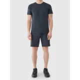 Pánské tréninkové kraťasy 4F SHORTS FNK M1277-22M-ANTHRACITE MELANGE · záber 3