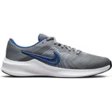 Juniorská sportovní obuv (tréninková) NIKE Downshifter 11 GS smoke grey game royal · záber 1