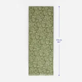 KIMJALY Podložka na jemnú jogu Confort 173 cm x 61 cm x 8 mm lotosový kvet-tmavoolivová bez · záber 2