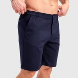 Pánske kraťasy Iron Aesthetics Chino Flex, navy · záber 3