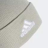 Dámská zimní čepice ADIDAS LOGO BEANIE CUF WONSIL WHITE · záber 3