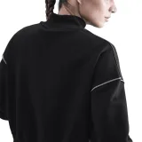Dámská zateplená mikina NIKE W NSW PHNX FLC LOGO MOCK NECK BLACK · záber 5