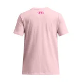 Dívčí tričko s krátkým rukávem UNDER ARMOUR UA Big Logo UA Fill SS-PNK · záber 2