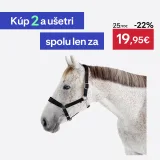 FOUGANZA Jazdecká ohlávka pre kone čierna CS · záber 1