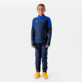KIPSTA Detská futbalová mikina VIRALTO CLUB 1/2 zips modrá 5-6 r (113-122 cm) · záber 2