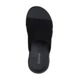 Dámské pantofle (plážová obuv) SKECHERS Go Walk Flex Sandal Elation W black · záber 4