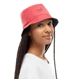 Klobúk BUFF TRAVEL BUCKET HAT COLLAGE RED-BLACK -RED-Standard · záber 5