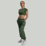 STRIX Ženski CropTop Essential Cedar Green - Veličina: L | Boja: Zelená | Težina: 0,079 g | Pakiranje: 170 · záber 5