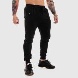 Jogger melegítőnadrág Iron Aesthetics Round, fekete · záber 3