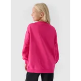 Dívčí mikina 4F JUNIOR SWEATSHIRT-JWAW24TSWSF1214-55S-HOT PINK · záber 4