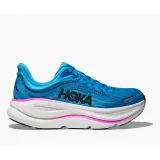 Dámska bežecká obuv HOKA Bondi 9 W skyward blue neon fuchsia · záber 2