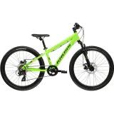 Kross Dust JR 1.0 DSC 24" - model 2026 zelená/zelená/lesk - S (12", 130-150 cm) - Veľkosť: 130-150, S, 24 | Farba: zelená · záber 1