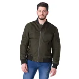 Moto bunda W-TEC Caravago Farba zelená, · záber 3