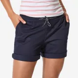 DECATHLON Dámske jachtárske šortky Sailing 100 tmavomodré 2XL · záber 1