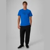 T-shirt regular s potlačou pánsky - modrý · záber 12