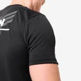 DOMYOS Pánske fitness tričko strih slim čierne 2XL · záber 2