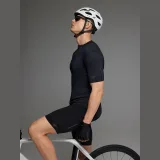 Pánsky cyklistický dres - čierny - Farba: čierna | Pohlavie: Pánske · záber 1