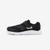 DECATHLON Detská barefoot obuv Stepper Sporty suchý zips 24-28 čierna 24 · záber 1