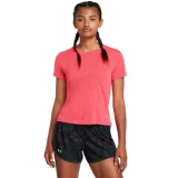 Dámské tréninkové tričko s krátkým rukávem UNDER ARMOUR UA Launch Camo Shortsleeve-RED · záber 1