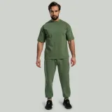 STRIX Muška majica Oversized Heavy Cedar Green - Veličina: XXL | Boja: Zelená | Težina: 0,371 g | Pakiranje: 50 · záber 4