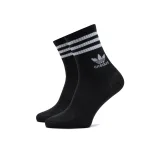 Ponožky ADIDAS ORIGINALS 3 PACK-CREW SOCK-BLACK · záber 2