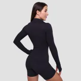 GymBeam Women‘s Ignite Crop Top Black - Veličina: XXL | Boja: Crna | Težina: 0,208 g | Pakiranje: 80 · záber 5