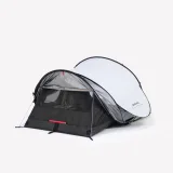 QUECHUA Kempingový stan 2 Seconds Fresh&Black pre 2 osoby bez · záber 2