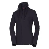 Dámská zateplená turistická mikina se zipem NORTHFINDER BRIANNE-269black · záber 3