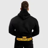 Fitness mikina bez zipsu Iron Aesthetics Force, sivá · záber 2