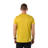 Férfi rövid ujjú túrázó póló NORTHFINDER AMAD-520mustard · záber 2