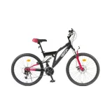 Olpran Culex ALU 24" - model 2026 čierna/červená - 15" (150-165 cm) · záber 3